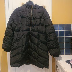 Jaclyn Smith Mid-Length Puffer Jacket Hooded NWT